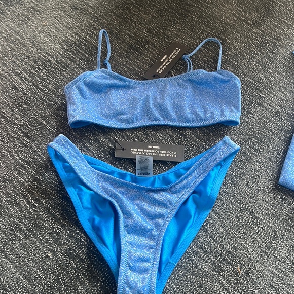 TRIANGL Mica marine sparkle.  XXS. Brand new never worn. - Picture 1 of 9